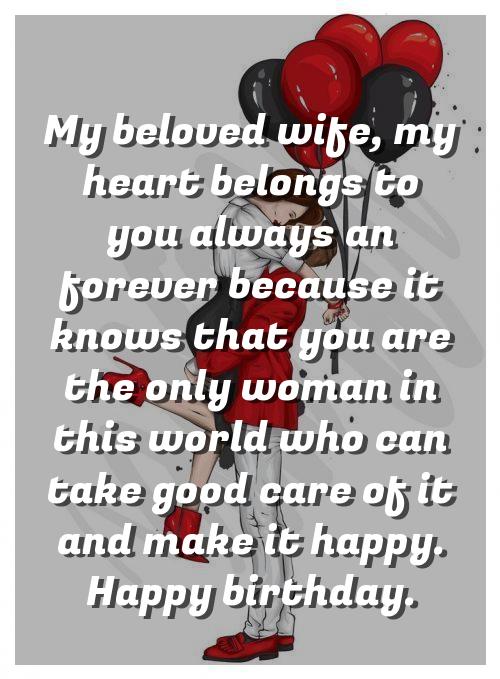 lovely birthday quotes for wife